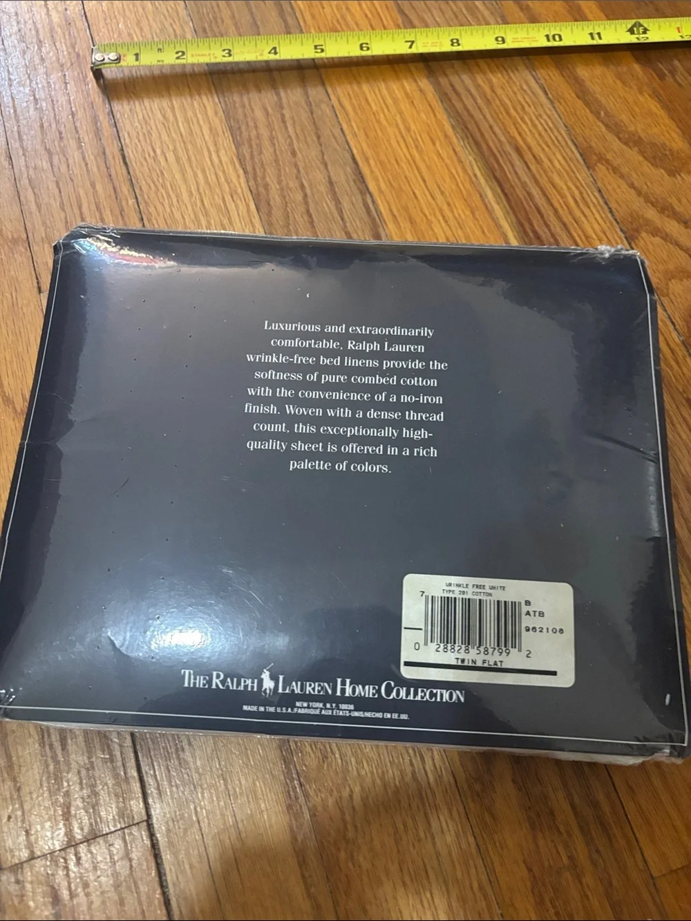Ralph Lauren White Twin Flat Sheet - Wrinkle Free